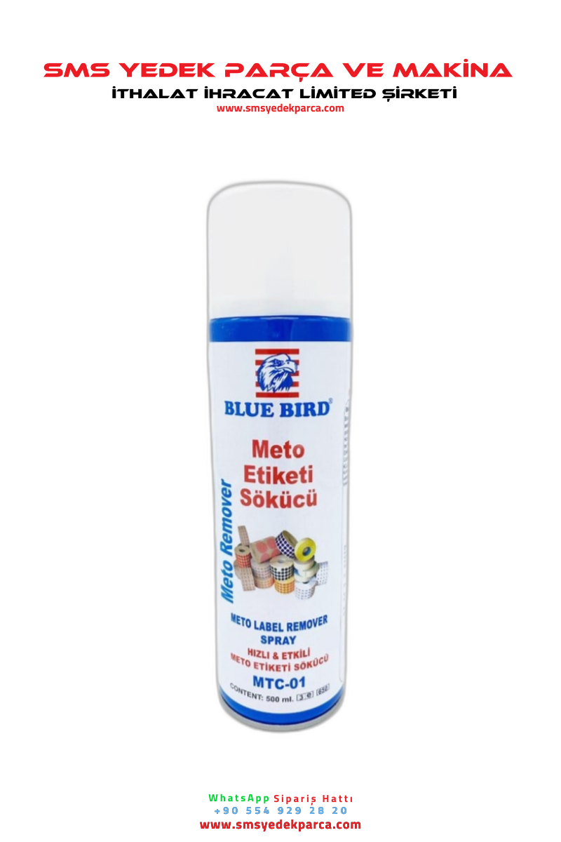 MTC-01 | blue bird mtc-01 meto label remover spray