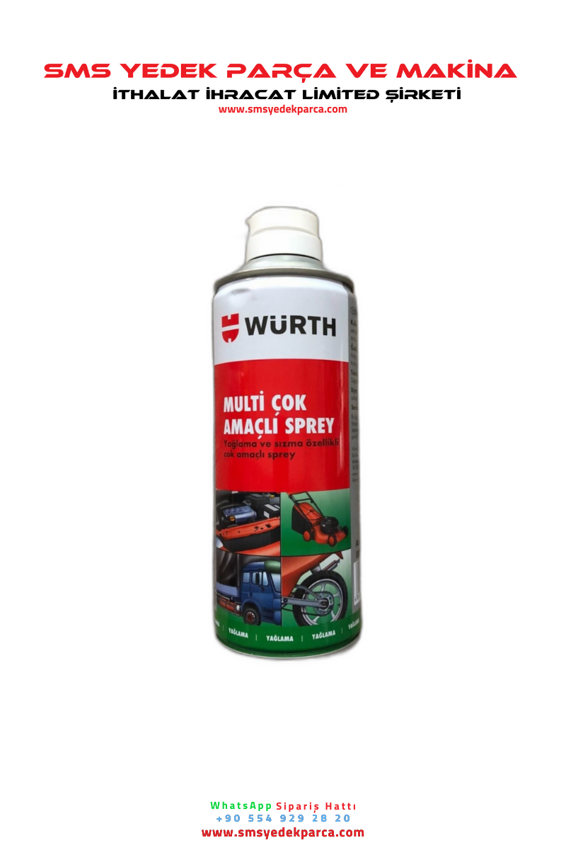 WÜRT Multi Çok Amaçlı Sprey 400 ml